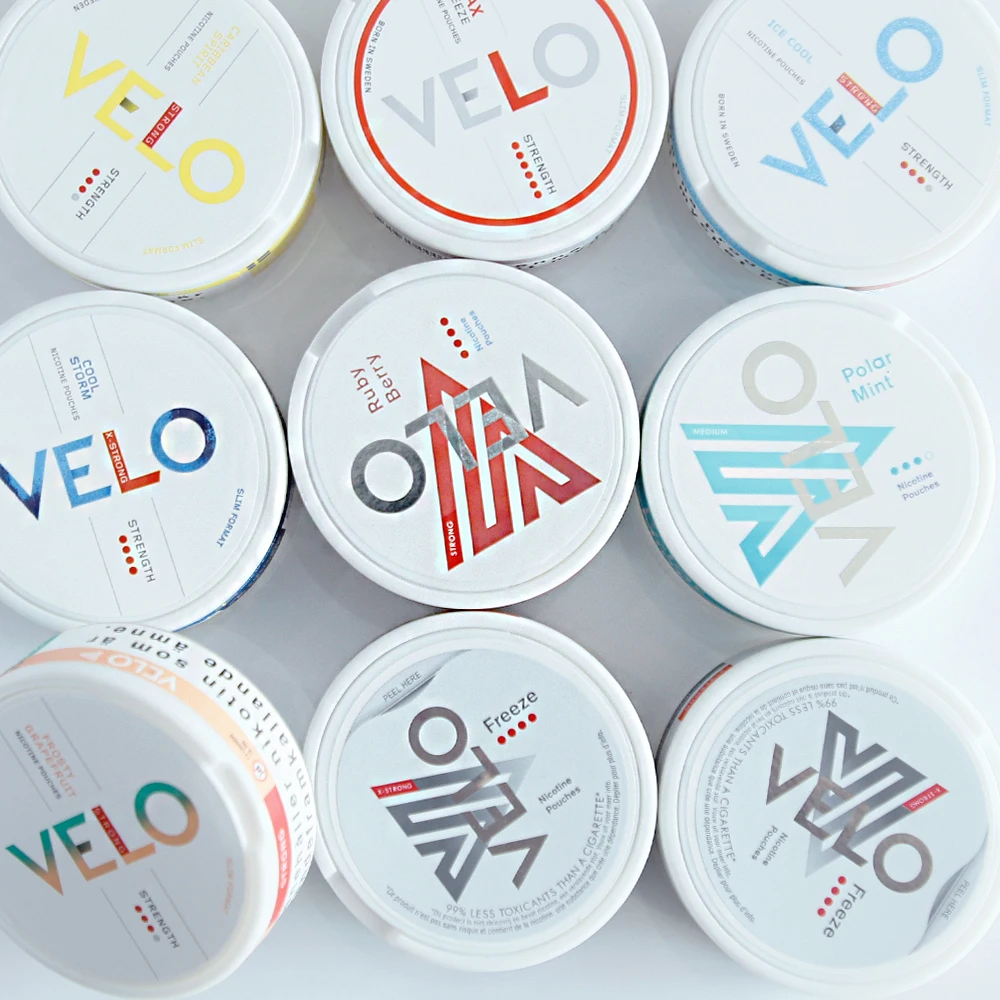 Высокое качество Лучшая цена все вкусы Snus энергетические пакеты Pablo Iceberg ZYN FOX VELO DZRT жевательная резинка коробка для конфет