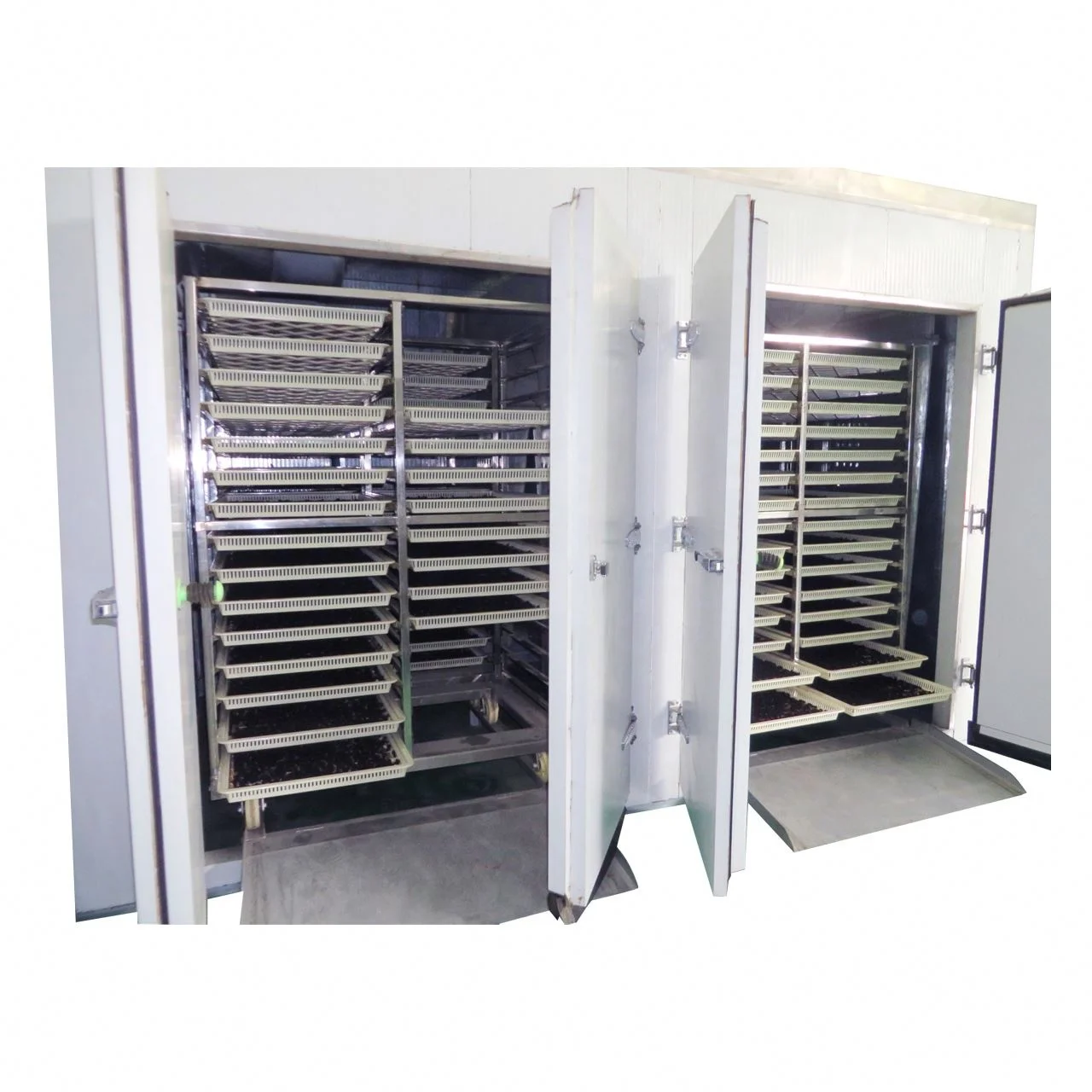 Сушилка с циркуляцией горячего воздуха, 12 тележек, сушильная печь для перца и аниса для приправ