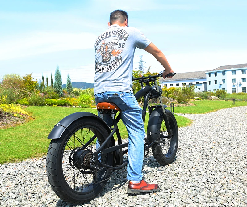 cheap electric bike 24 Inch 4.0 Fat Tire Adults E-Bike Chinese electric bicycle Shimano 7 Speed with 48V 15Ah other bike 750w