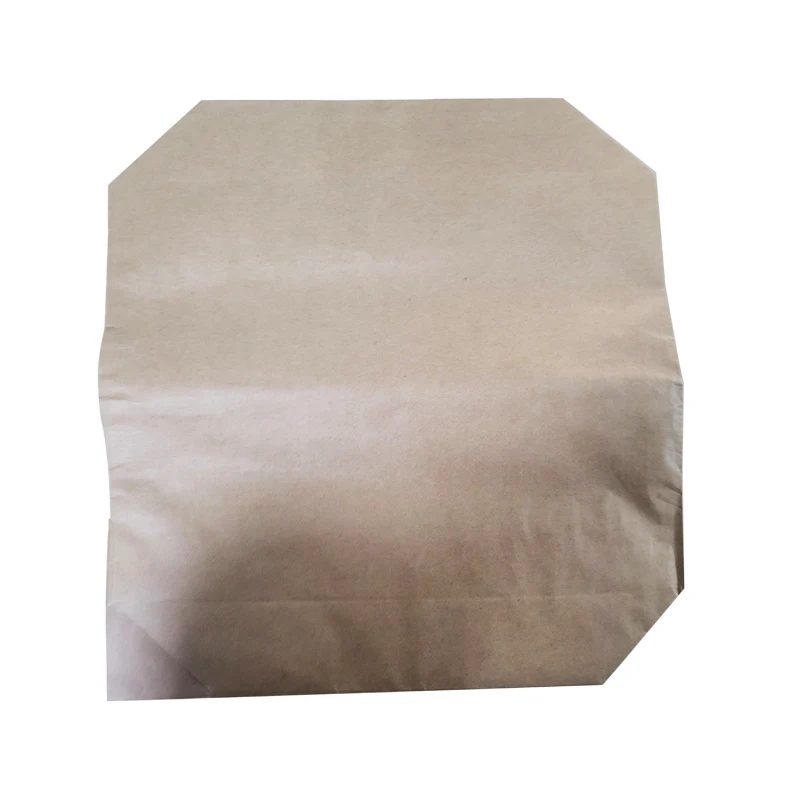 custom 25kg 50kg paper kraft sack valve paper bag kraft cement paper bag