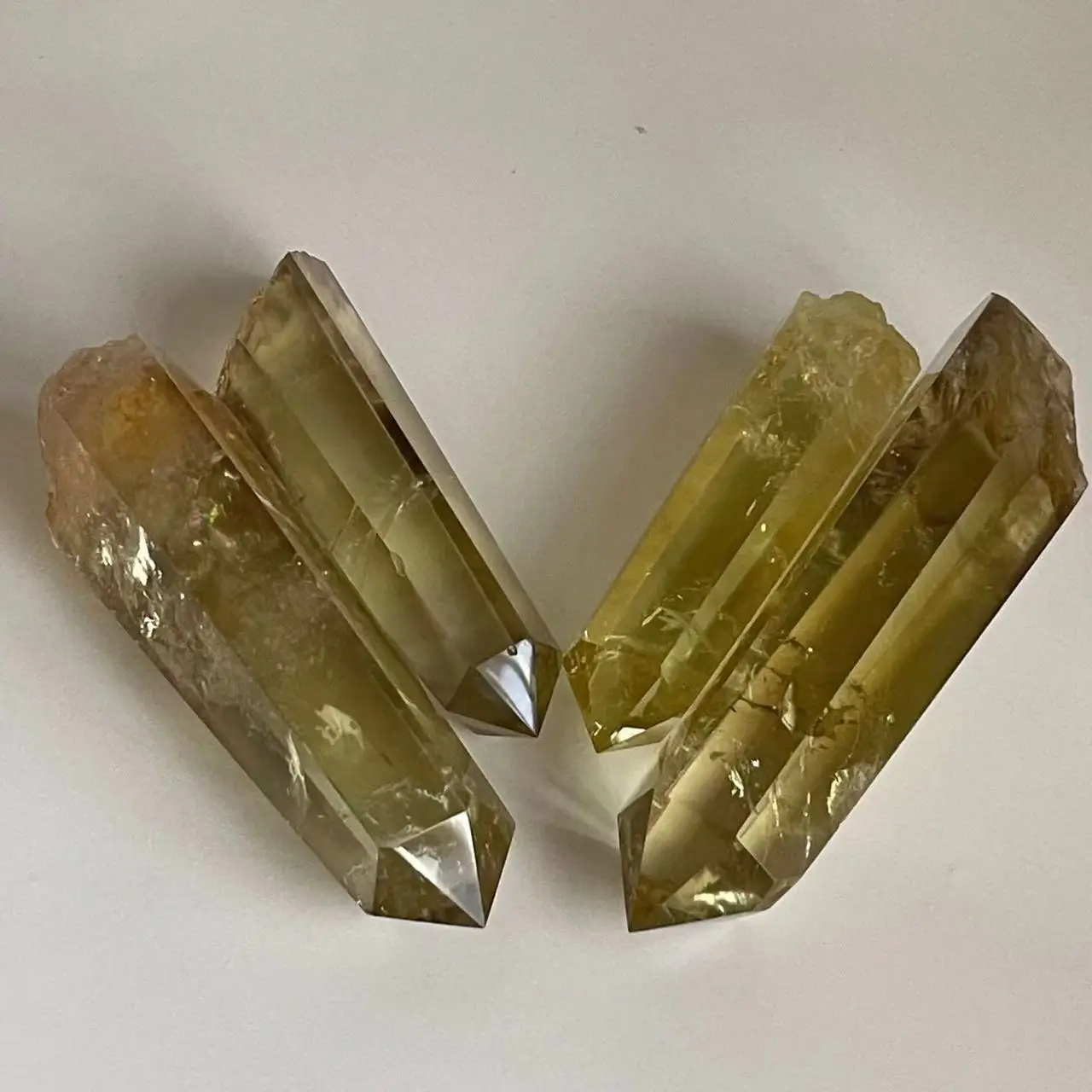 Factory Price Wholesale Healing Crystal Points Tower High Quality Natural Brazil Citrine Point For Decoration