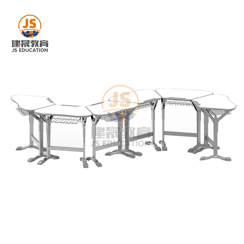 New Design Collborative classroom learning table school Desk and Chair University furniture