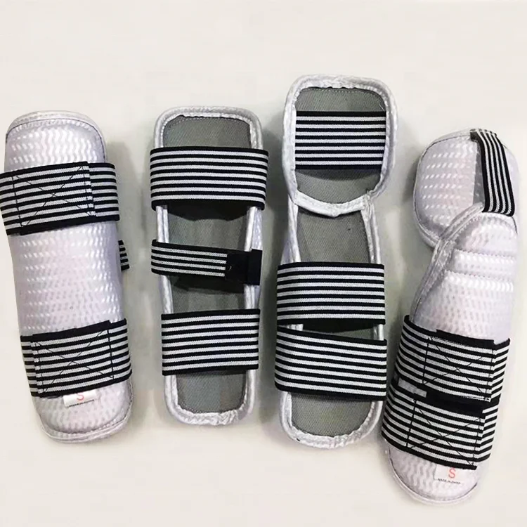 Custom Unisex Eco-Friendly EVA Foam Shin Arm Guards for Karate Taekwondo Featuring Comfortable Instep Guard with Custom Logo