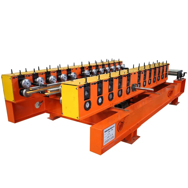 High-end Semi-Automatic Cable tray cable ladders Roll Forming Machine  Edge Locking Machine