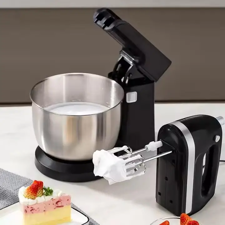 300 Вт домашняя кухня хлебные лепешки мука тесто яйцо ручной электрический взбиватель 5 скоростей с функцией турбо