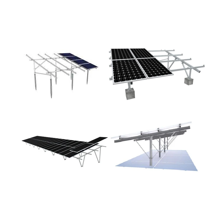 Aluminum Pv Bracket Mounted Racking Kit Mount Solar Panel Solar Ground Mounting System
