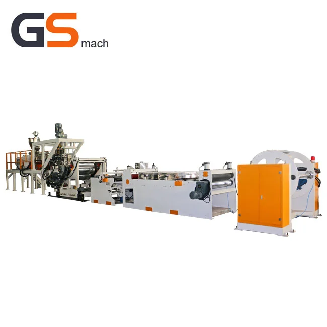 PP/PET/PS Plastic Sheet Production Factory Making Machine Complete Production Line