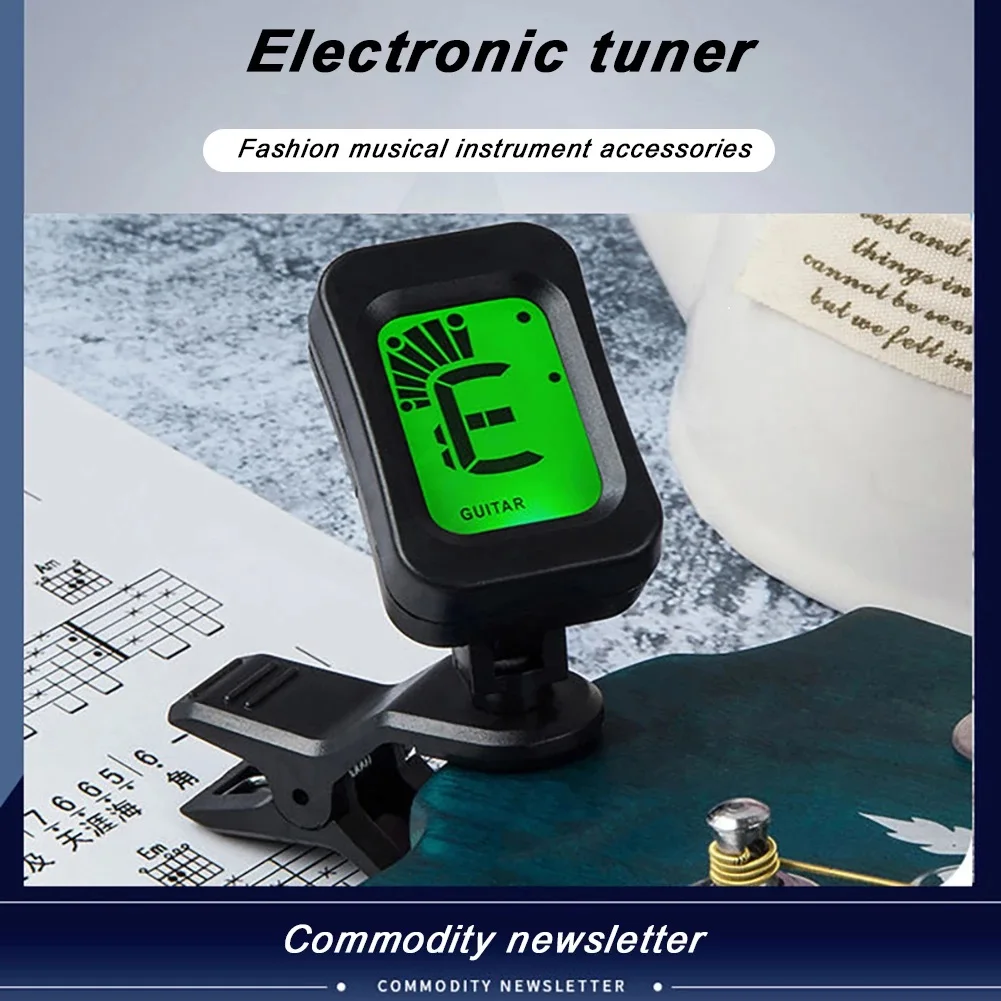 Factory Direct High Quality Digital Bass Tuner New Guitar Clip-On Tuner