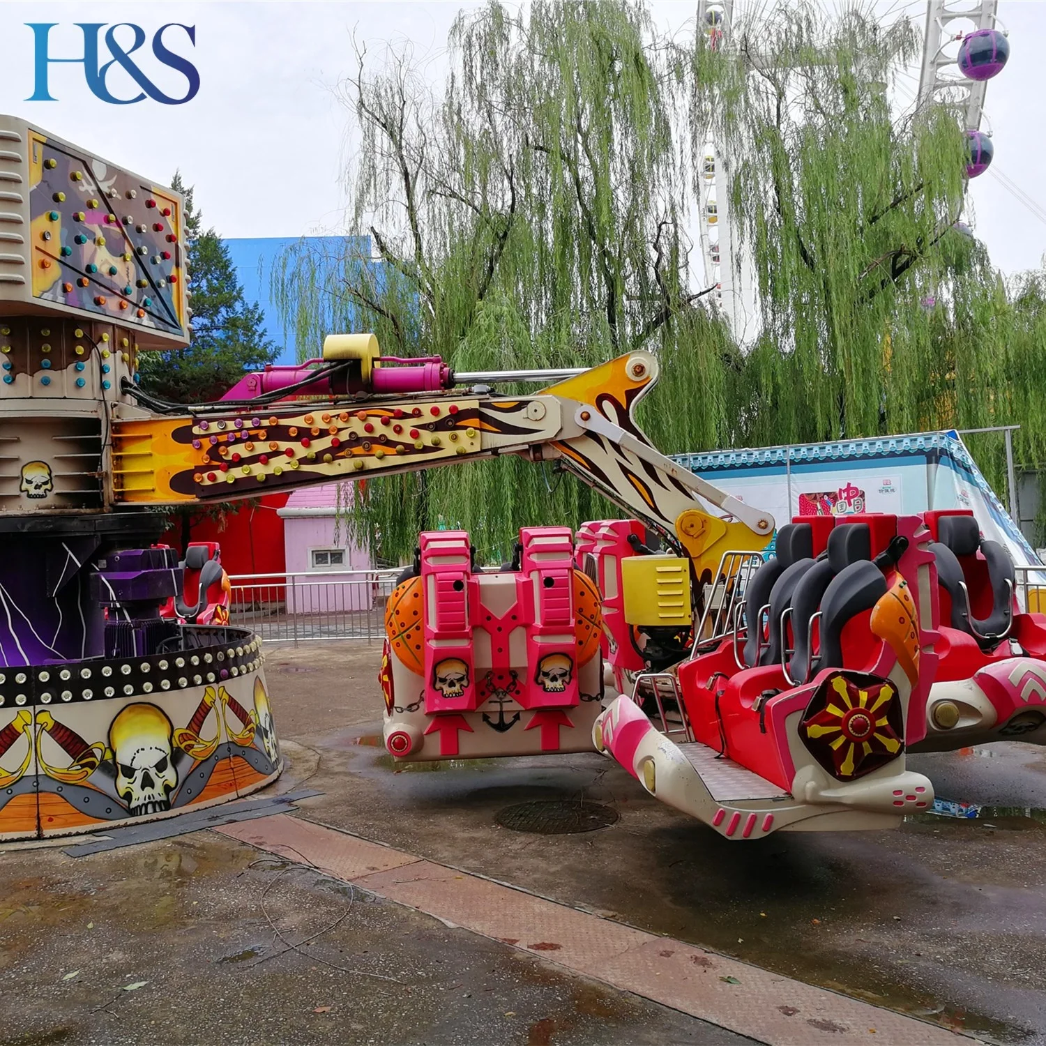 amusement park rides engergy storm rides  attractions