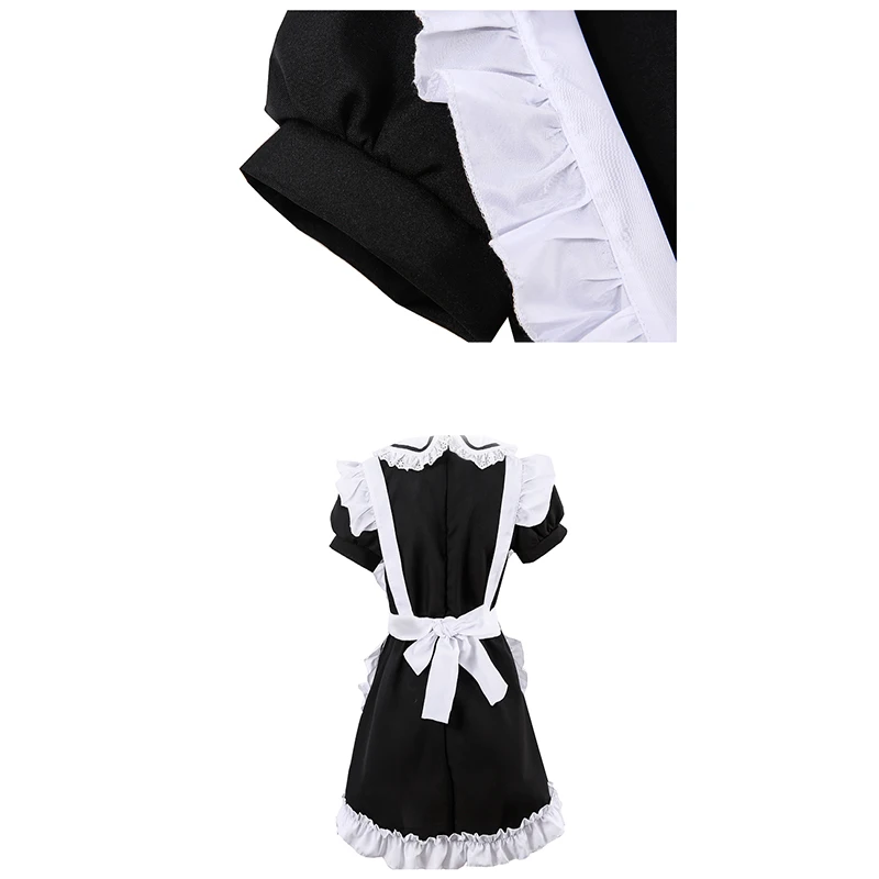 Girl cute adult cosplay costume moda lolita maid costume lolita dress