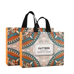 Logo Custom Shop Bag Grocery Wholesale Tote Promotional Shopping Bag Reusable Laminated PP polypropylene Non Woven Bag