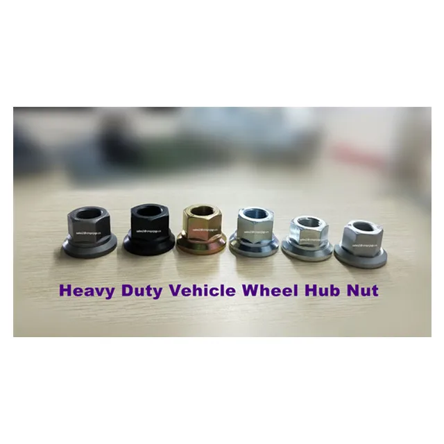 Truck Wheel nut M22x1.5 with washer,SW32 nut