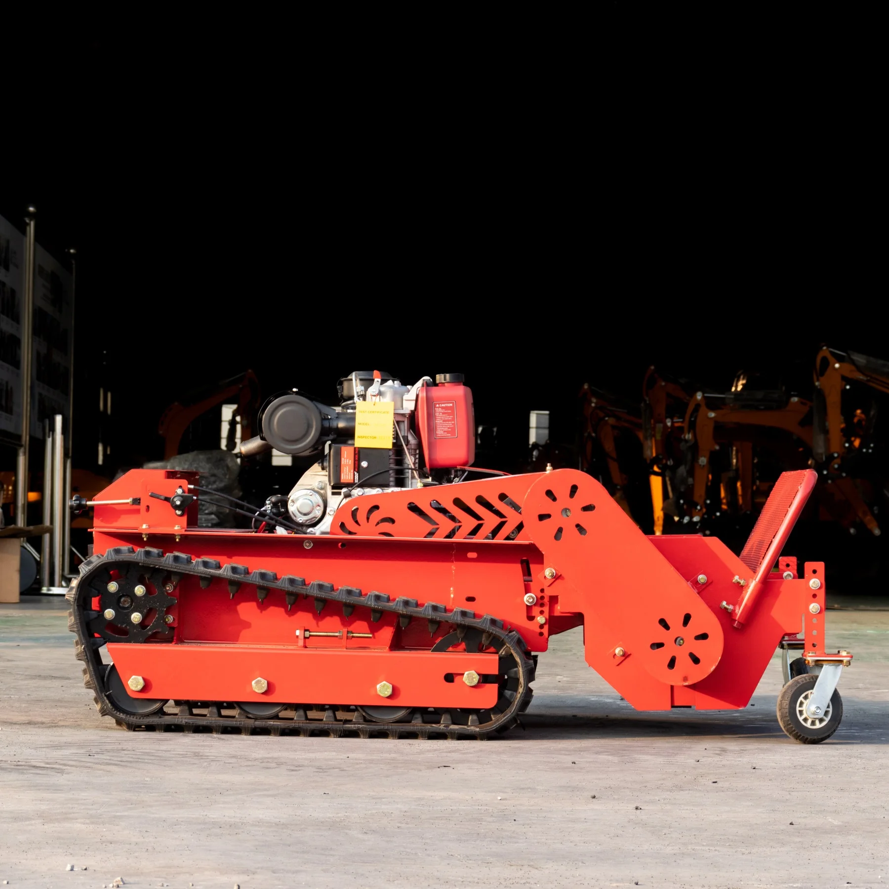 Unmanned  Control Device for Lawn Mower Meadow Trimming Machine  Grass  Cutting  Vehicle