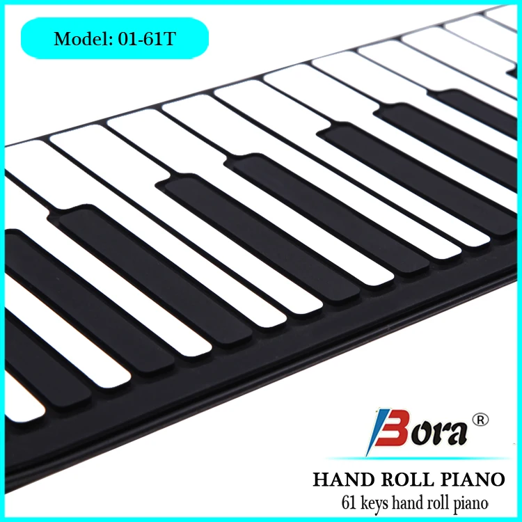 Bora 61 hand roll up piano high keyboard
