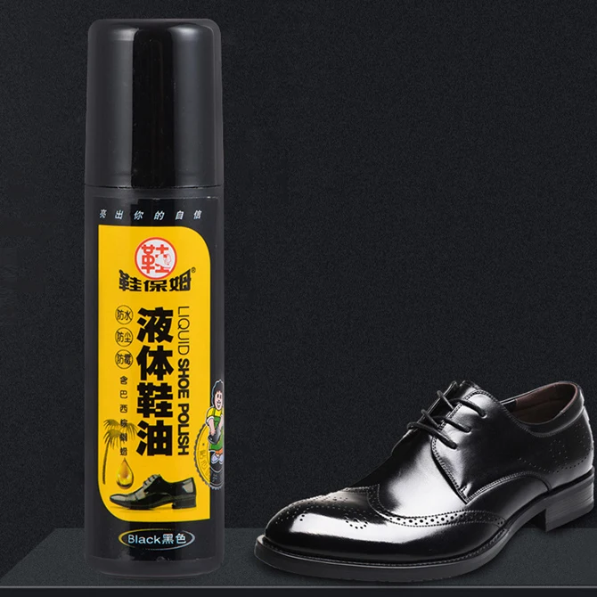 Natural Black Shoe Polish Leather Shoes Polishing Wax for Long Lasting Shine Nourishes and Protection of Shoes