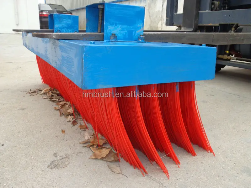 Factory Forklift Attachment Road Sweeping Brush Strip Brush