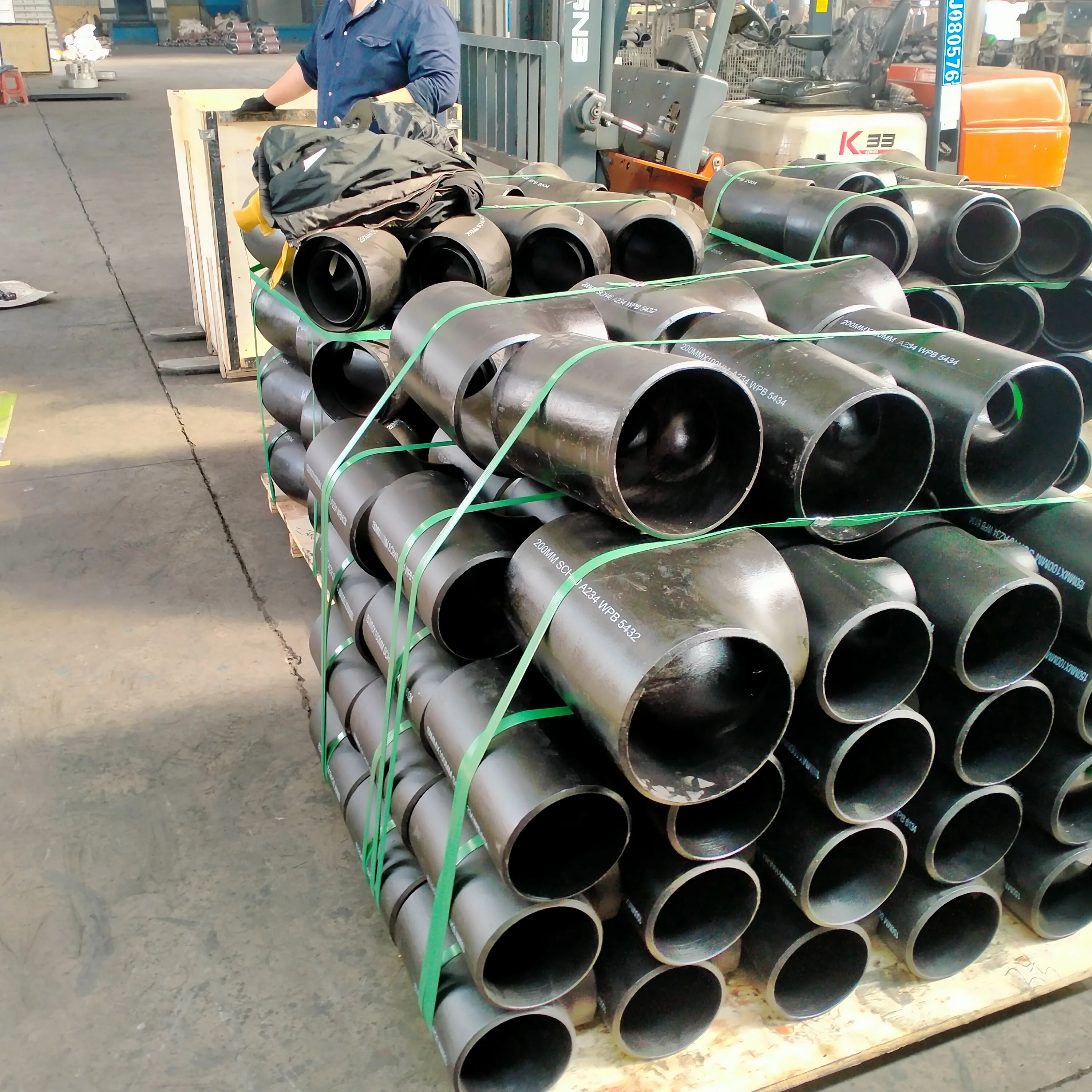 huayang high quality b16.5 lean pipe fittings elbow tee weld flangesanges 150 lb fast delivery