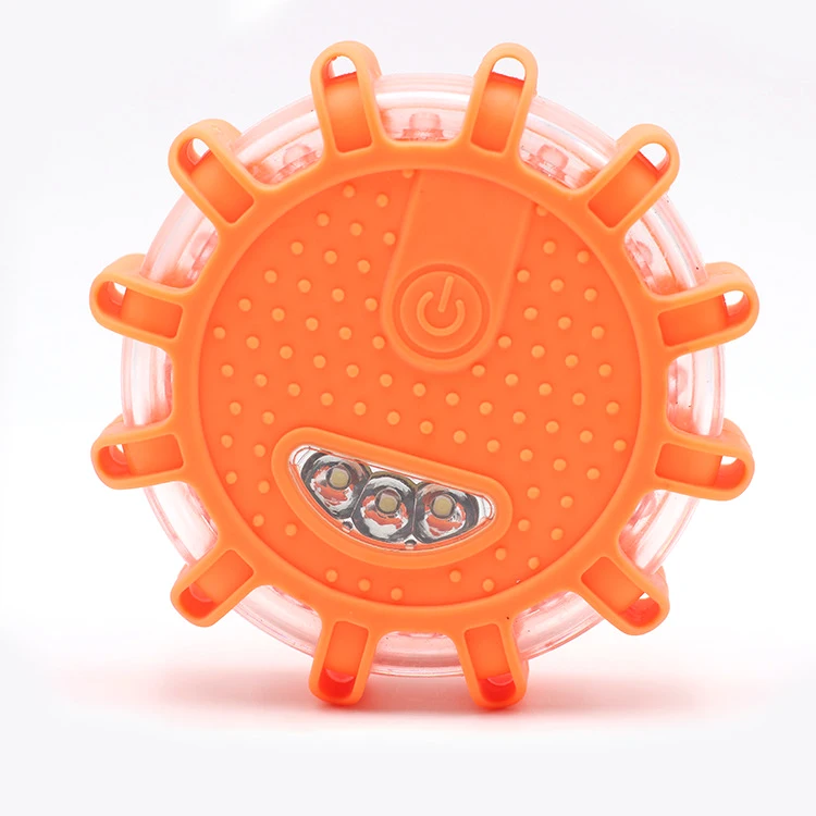 Traffic Warning Road Emergency Vehicle Flare Safety Portable Flares Flashing LED Warning Light