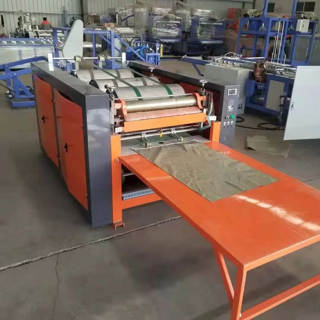 High productivity offset printing machine for bags 1-6 color pp woven jute bag screen printing machine