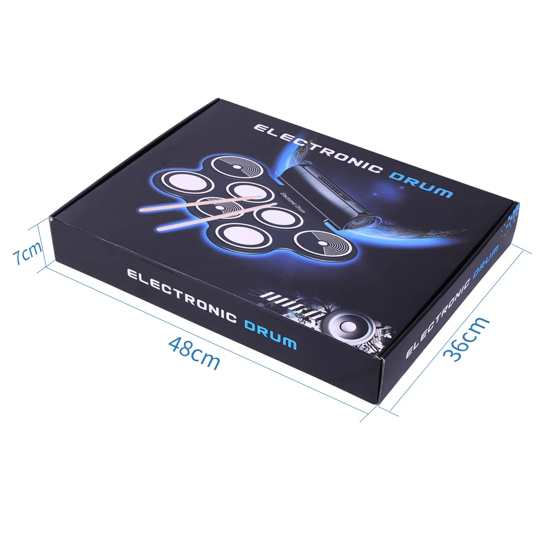 Hot selling hand roll drum set with midi  out function  for early childhood education