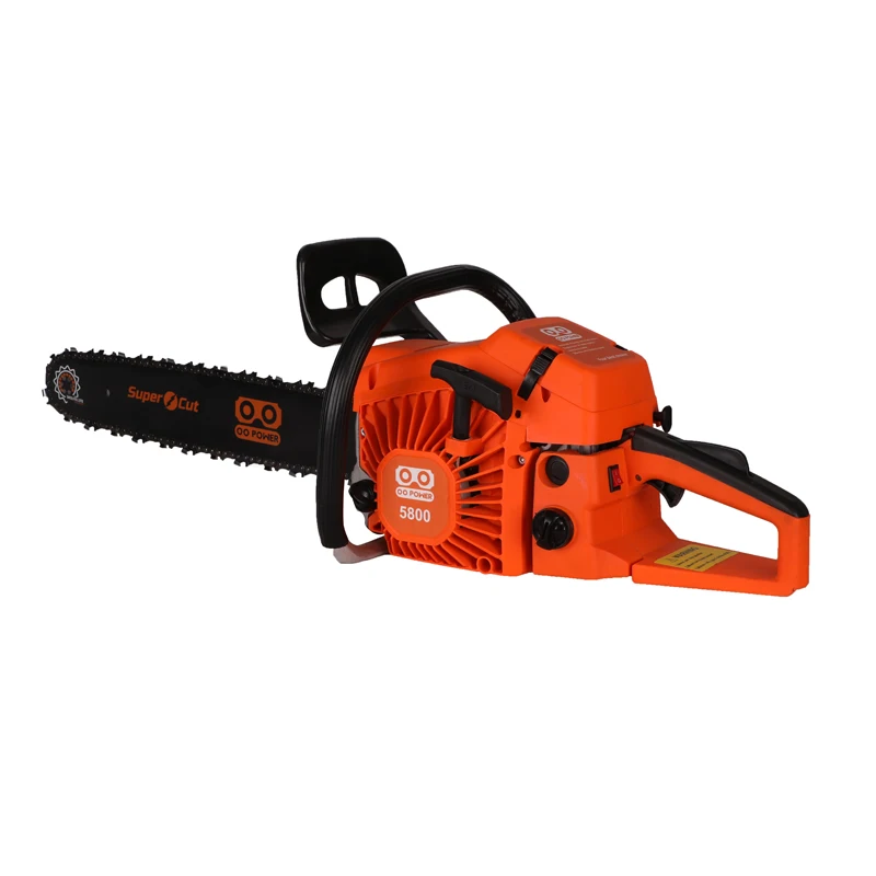 2 Stroke Power Engine gasoline Chain Saw 58cc Wood Cutter Machine