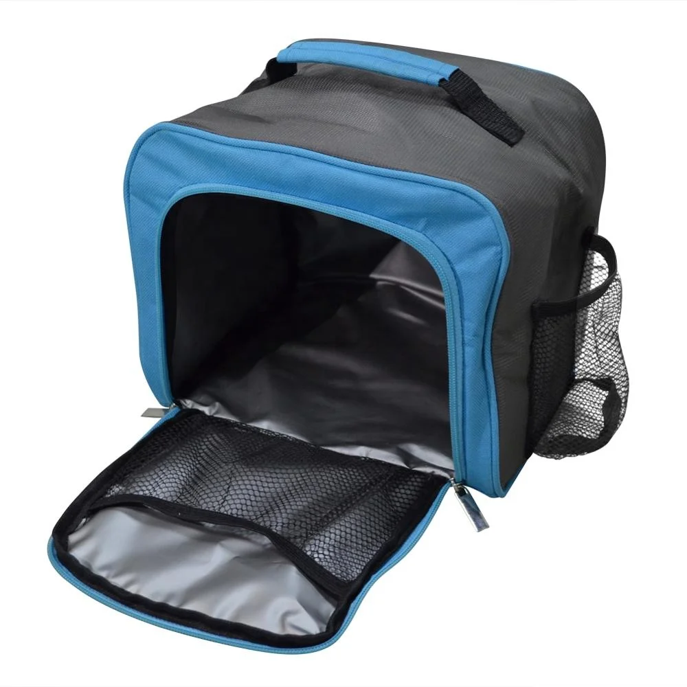 
Insulated Lunch Box bottle Soft Cooler Bag Tote with Shoulder Strap 