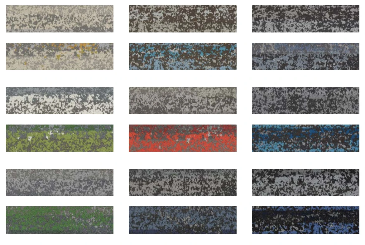 2023 Floor Tiles Eco Carpet Grey Carpet Tiles 25*100 Cm Carpet Tiles With Modern
