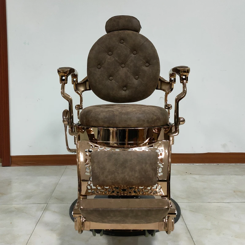 Парикмахерская мебель, вращающееся металлическое кресло для малышей, Парикмахерская, Стайлинг, парикмахерское кресло