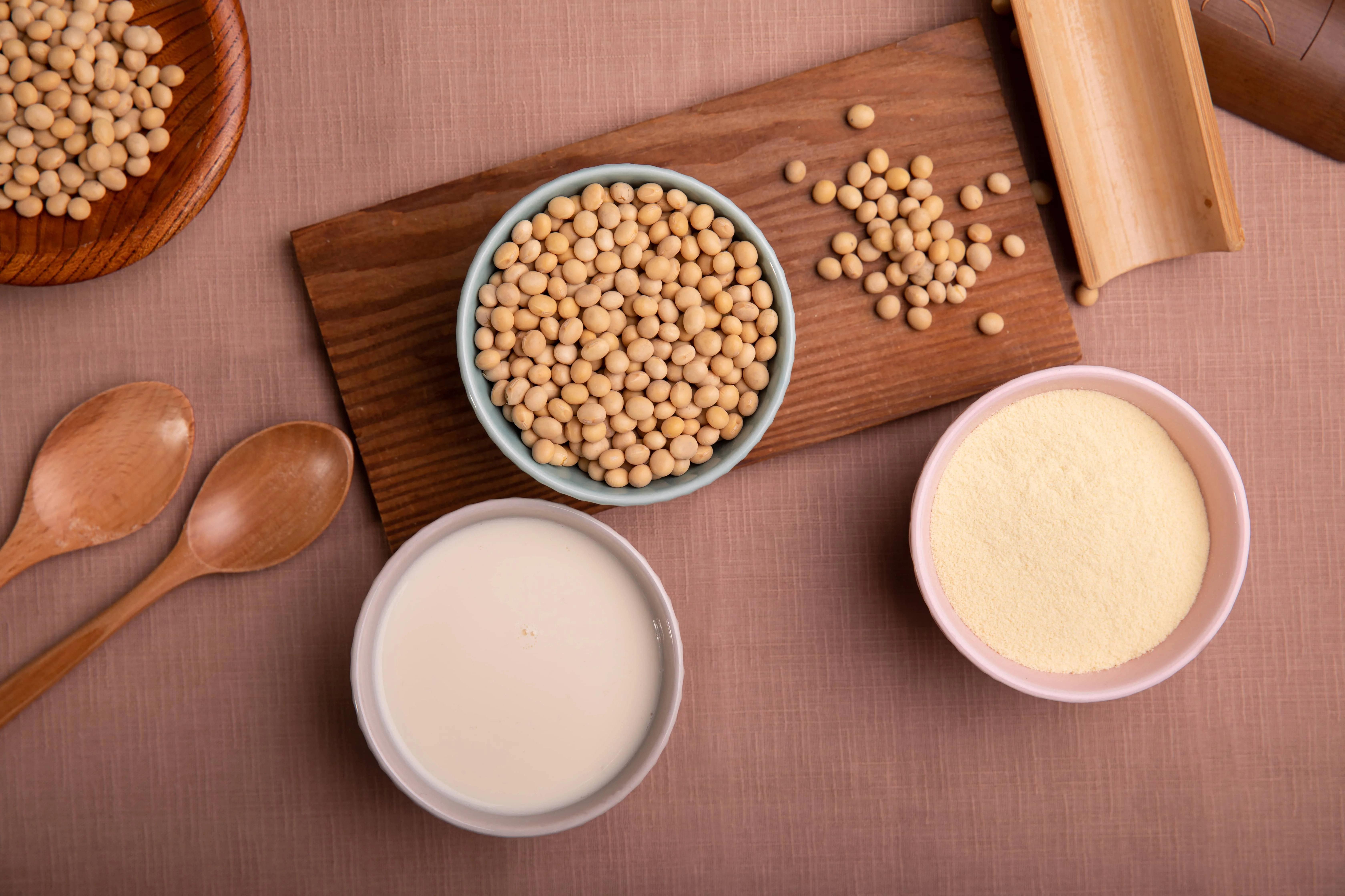 Пищевой соевый молочный чистый порошок