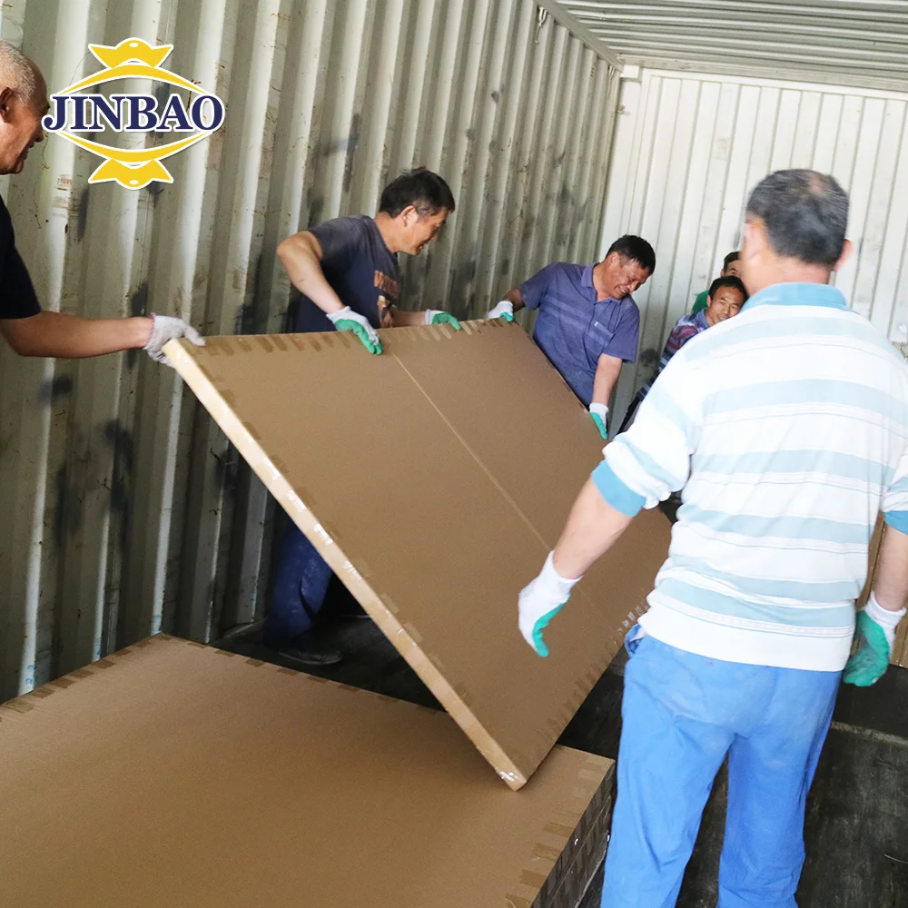 JINBAO waterproof polyurethane 4mm 5mm colored foam sheets ceiling board price pvc free foam board