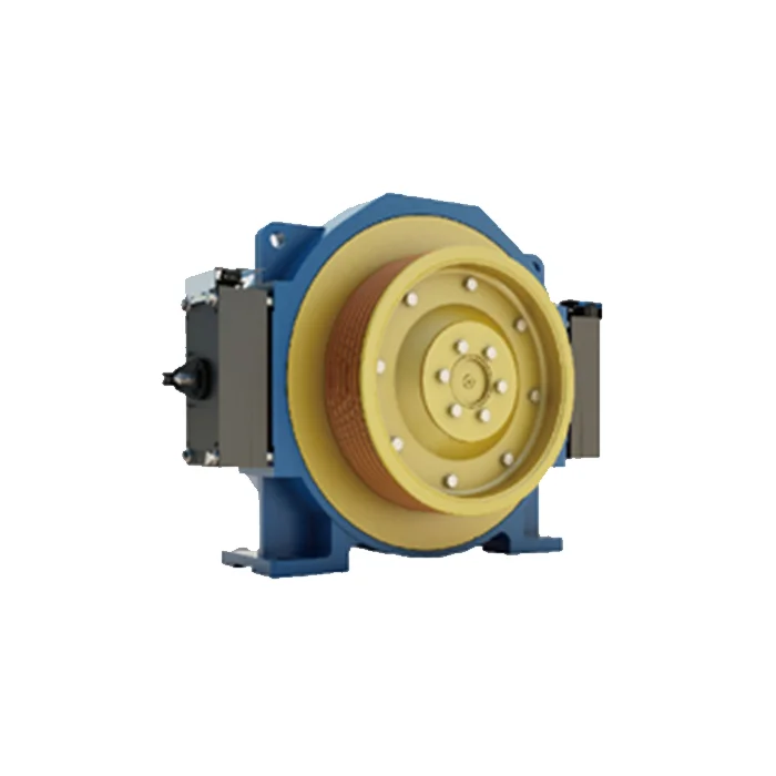 Распродажа нагрузка 1250-1600 кг для грузового подъемника подъемного лифта Geraless Traction Machine