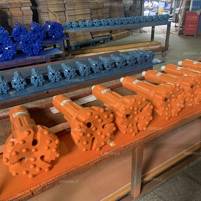 Manufacturer Drill Bits 165MM 6 1/2' DHD360 DTH Drills Mining Rotary Head Drilling