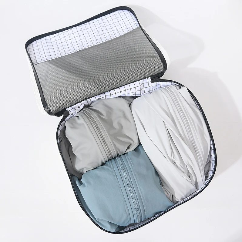Dupont TYVEK Packing Cubes Travel TYVEK Portable Compact Makeup Bag