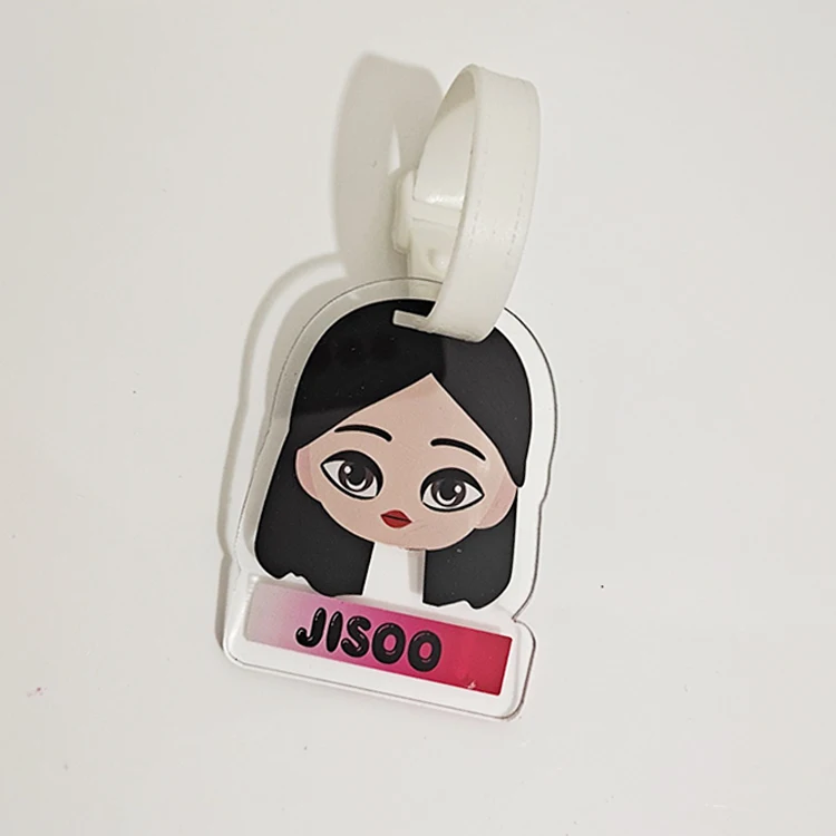 
ROSE PI NK LISE JENNIE JISOO Luggage pendant for peripheral products 
