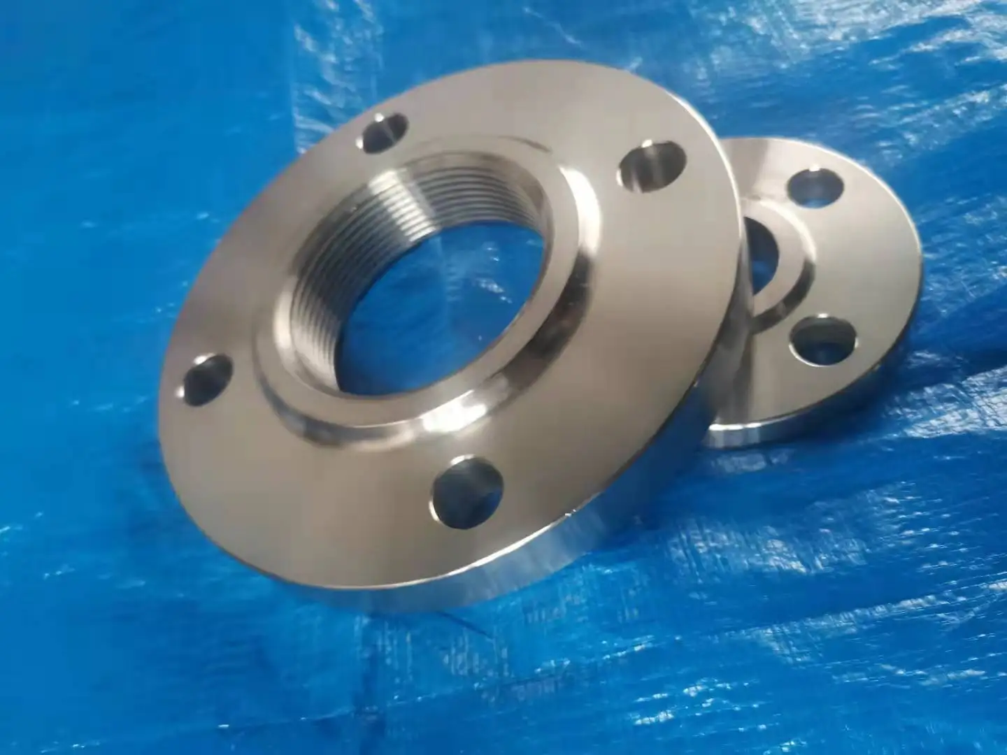 High Precision CNC service Flange Connector Pipe Joint Welding Neck Slip On Socket Weld Lap Joint Flange Threaded Blind CNC