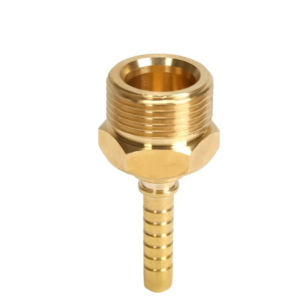 SS 6mm Hose Plug  M22-14  Fitting Thread With Sleeve For High Pressure Washer Pipe Tip  Connector Adapter  Insert Plug Fitting