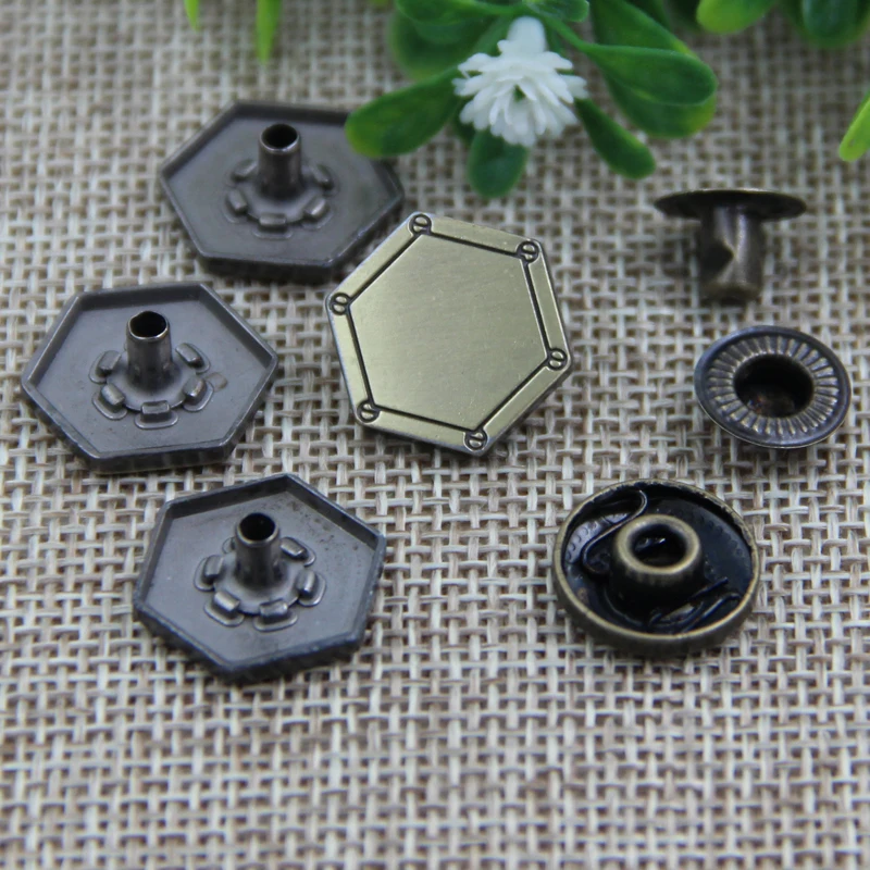 Factory wholesale zinc alloy metal snap button for coat