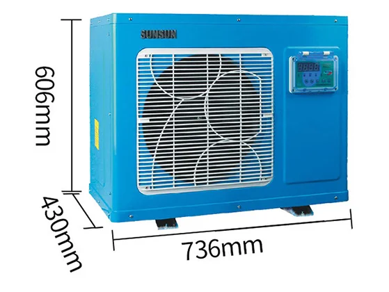  Винтовой Охладитель SUNSUN с водяным охлаждением водяное охлаждение для отелей и кухни