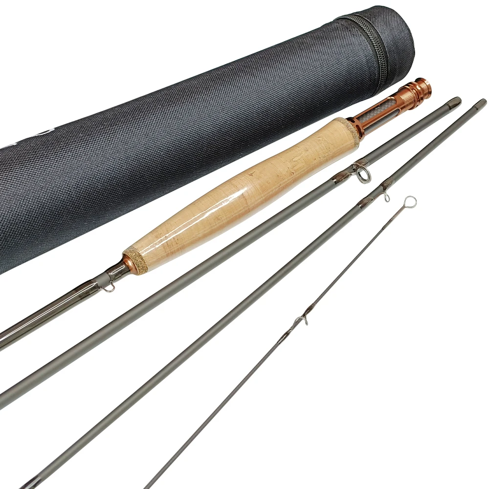 Карбоновая пробковая Удочка Newbility 8 футов 9 10 3/4WT 5/6WT 7/8WT Toray 30T 36T 4 секции Honor удочка для