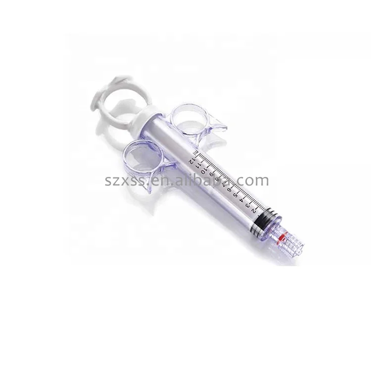 Medical Ptca Supporter 3 Ring Type Dosing Control Disposable Injection Syringes Rotation Adapter With Luer Lock