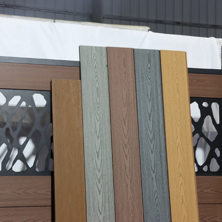 SONSILL UTO exterior garden decoration waterproof wpc wall fence garden fence wpc  garden fence set