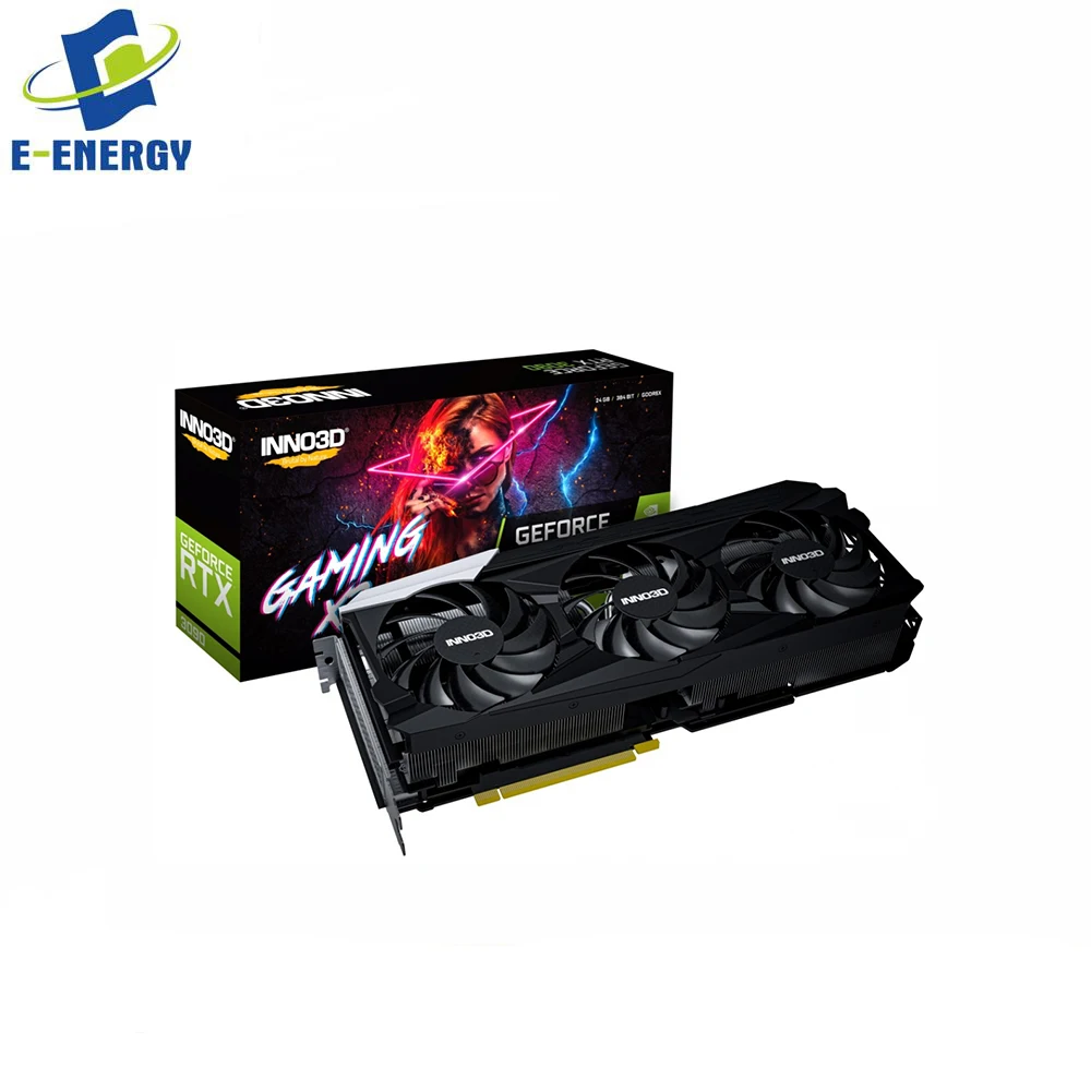G eForce 24G OC 24 ГБ 384 бит GDDR6X PCI Express 4 0 RTX 3090 GPU