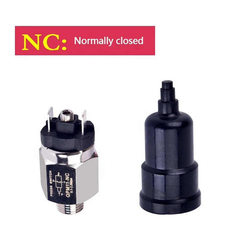  QPM11-NC / QPM11-NO G1/8 G1/4 давление переключатель 0 1-1MPA/изменяемые воздушные мембранный механический простой автоматический