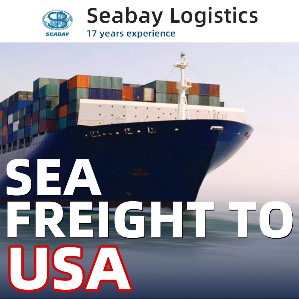 Fba Services Ddu Ddp China To Us Door To Door Shipping Service Sea Freight Forwarder Shipping From China To USA