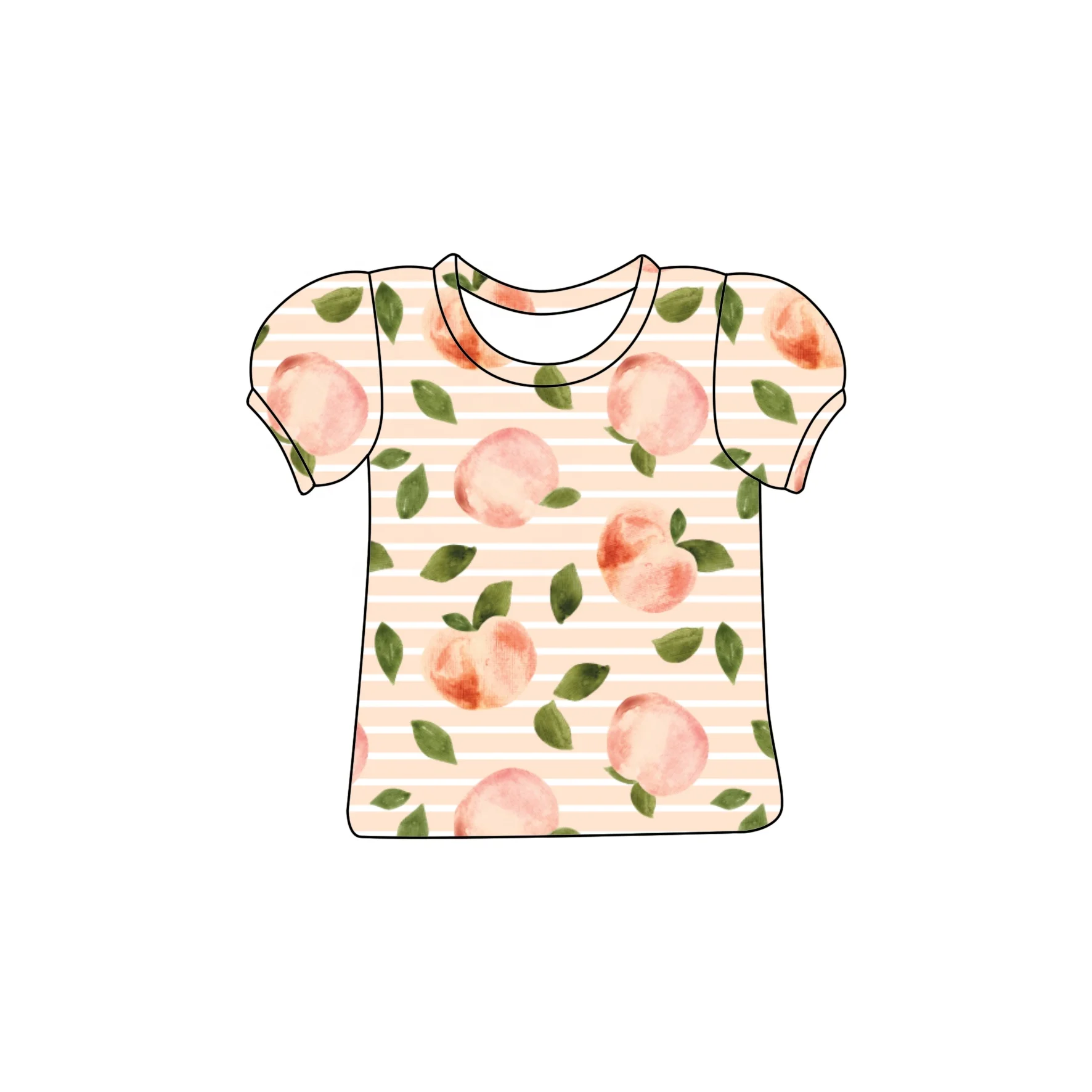 Liangzhe ODM baby Clothing Wholesale For Custom Made 2- 6 Years Old customize Print girls T-Shirts Bulk Buy From China