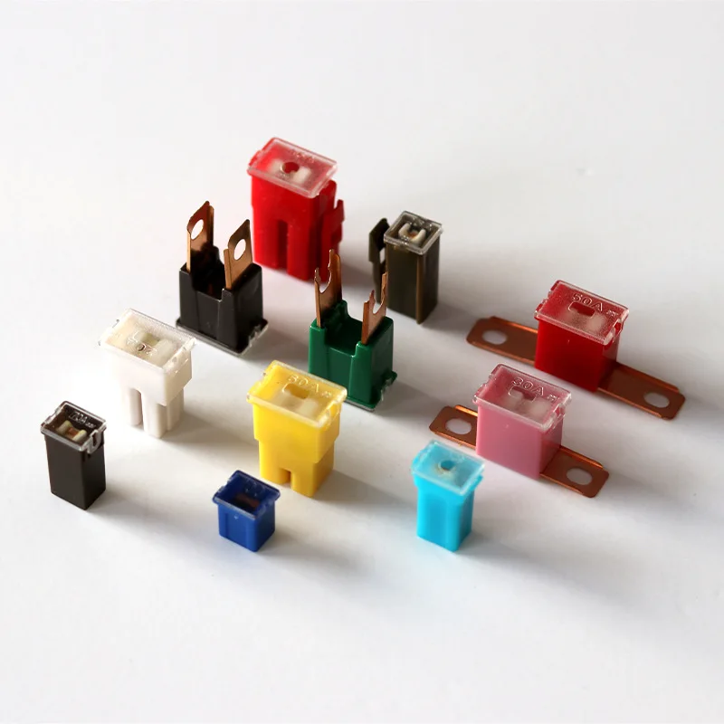 Стандартный предохранитель J-корпуса 20A/25A/30A/40A/50A/60 A автомобильный Высокий/стандартный профиль блок предохранителей JCASE в форме