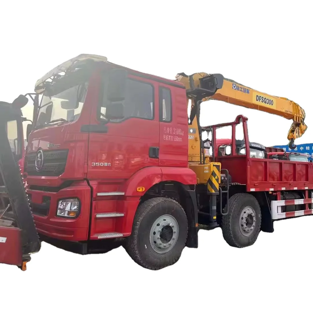 Shanqi brand truck crane with SANY Palfinger 14/5 arm crane