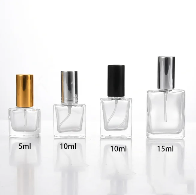 Top Seller DIY Empty 20 ml 30 ml 50 ml Glass Perfume Bottle Packaging Round Transparent Perfume Bottle 15ml