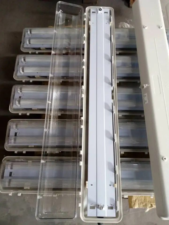 BYS series 32w Explosion proof T8  LED Light Fitting Ex-proof Twin Fluorescent lamp