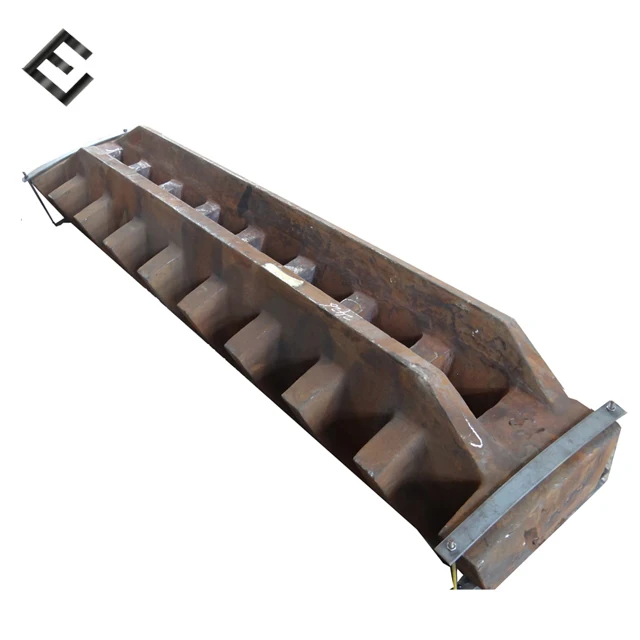 High Chromium Shredder Hammer Construction Mini Diesel Hamer Crusher Spare Parts Manganese Casting Flat Hammer